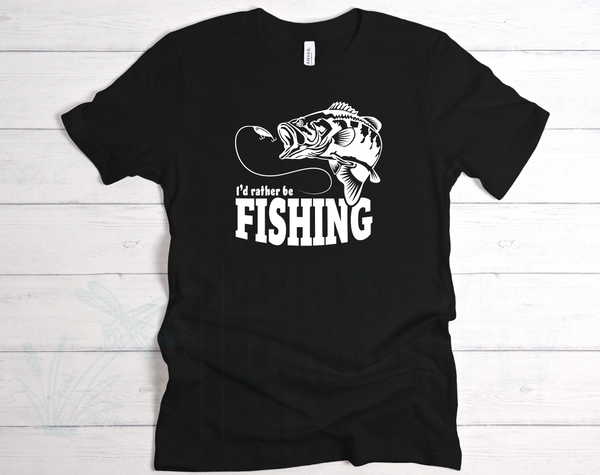 Id Rather Be Fishing T-Shirt